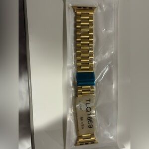 Gold Metal Watch Band